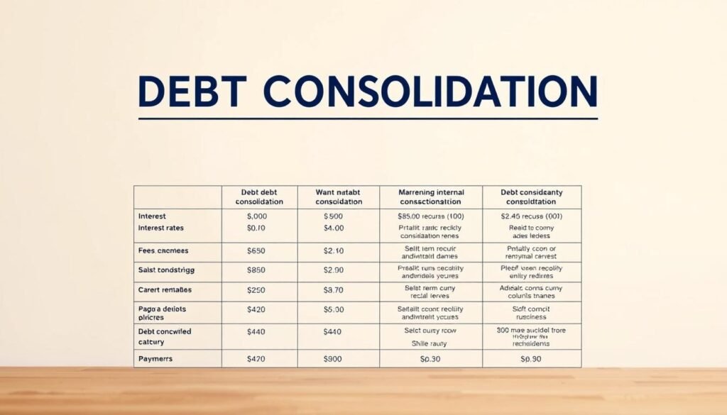 debt consolidation options comparison