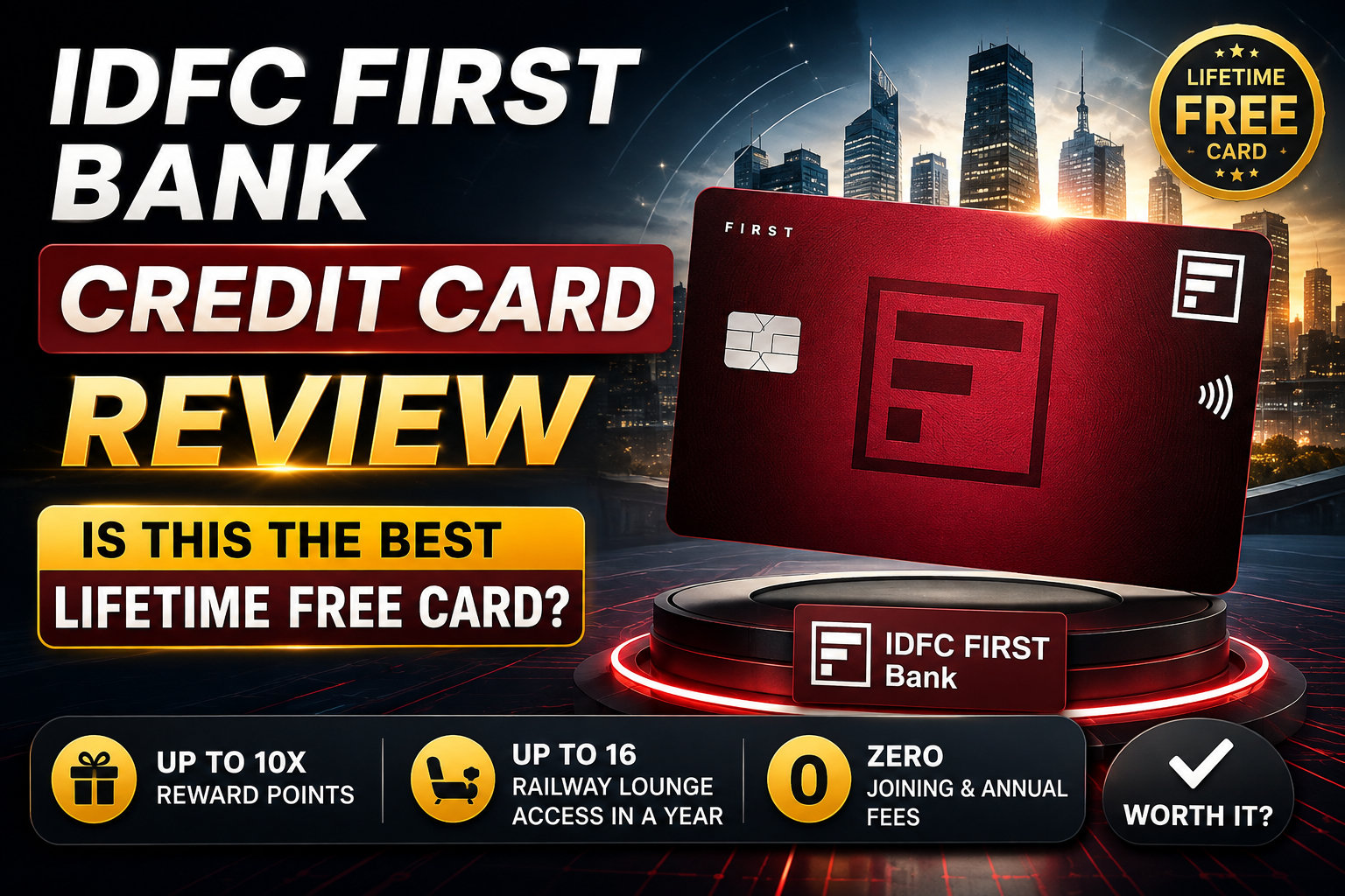 IDFC FIRST Bank Credit Card Review Is This the Best Lifetime Free Card